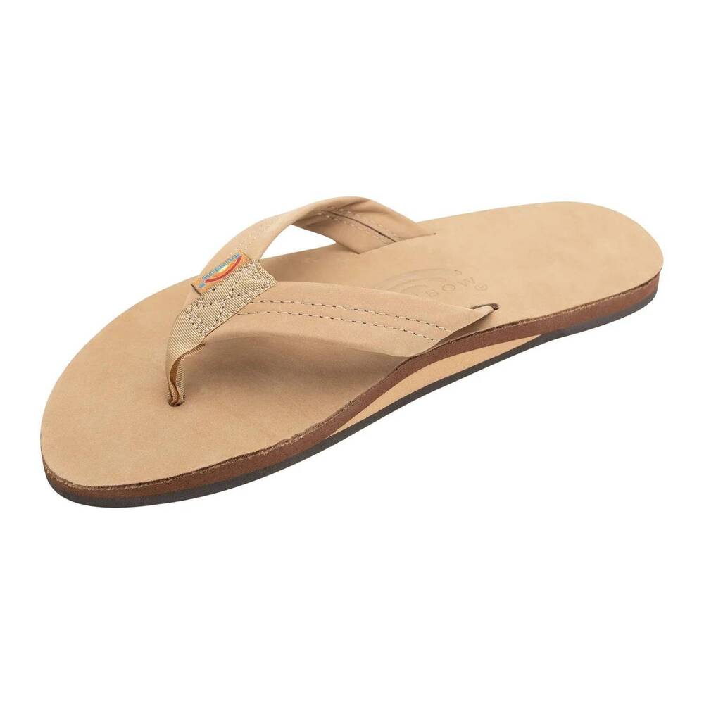 NEW RAINBOW SANDALS men's premier leather sandal in seirra brown